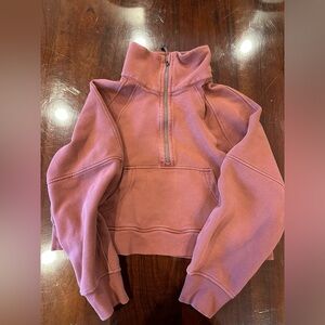 Lululemon Scuba Oversized Funnel Neck Half Zip size M